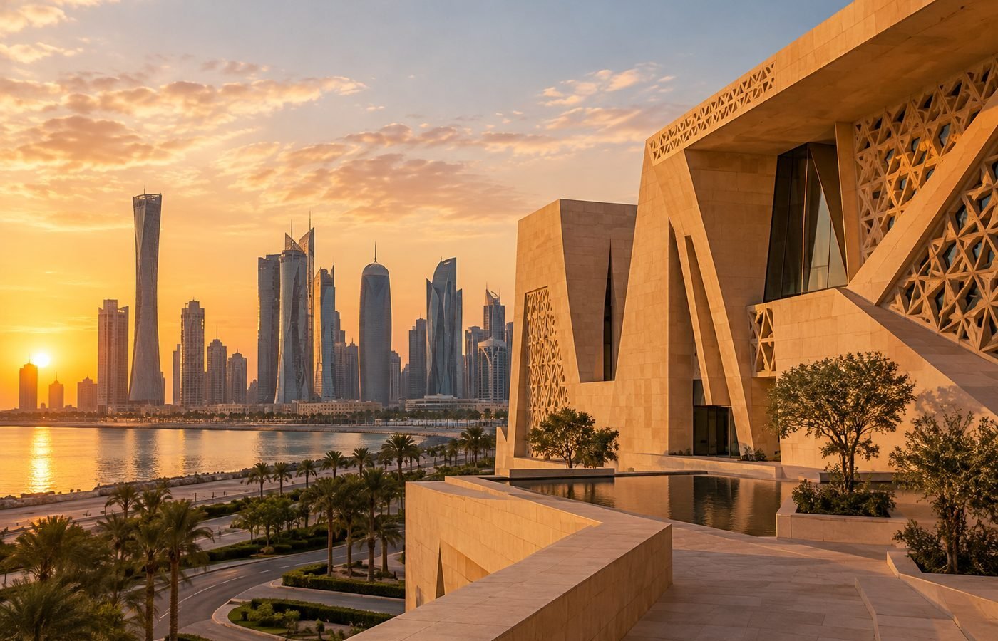 Architecture, Ambition and the Evolution of Gulf Cities (generated image)