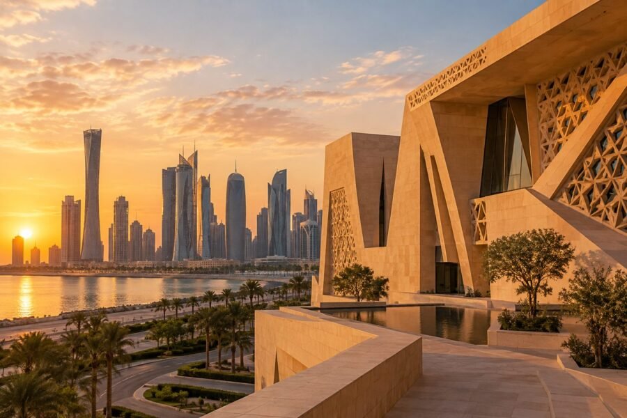 Architecture, Ambition and the Evolution of Gulf Cities (generated image)