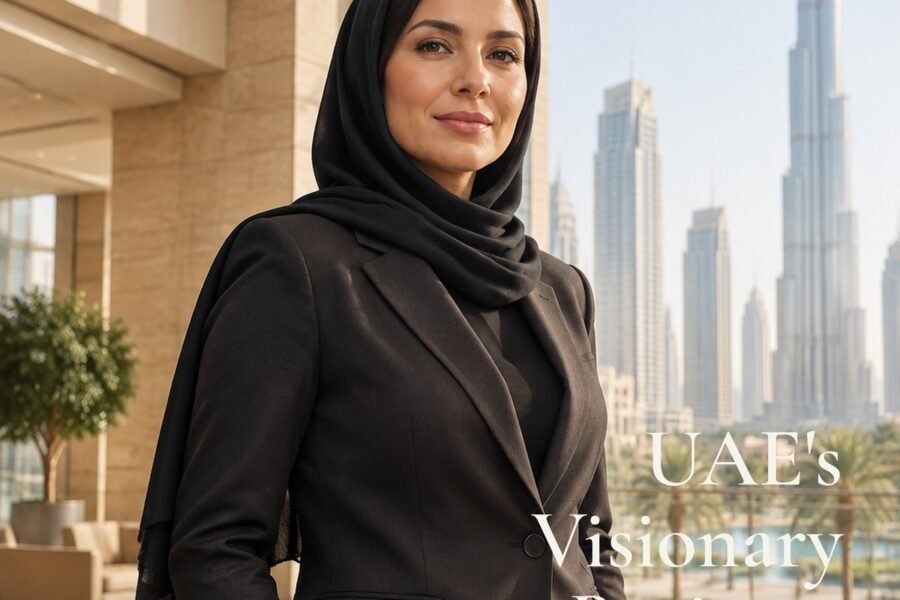 Sample cover: UAE's Visionary Business Leaders 2026