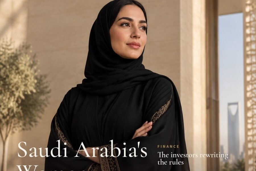 Sample cover: Saudi Arabia's Women Redefining Leadership 2026