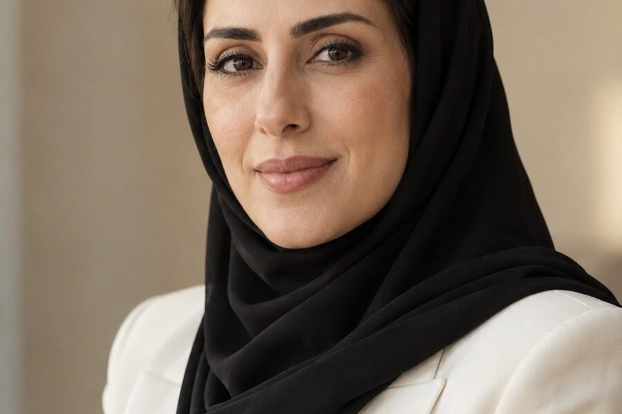 Generated portrait of fictional demo profile Layla Al-Mansoori