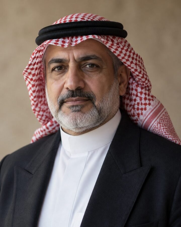 Generated portrait of fictional demo profile Faisal Al-Qahtani