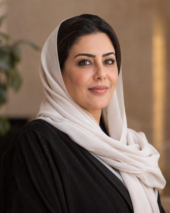 Generated portrait of fictional demo profile Noor Al-Thani